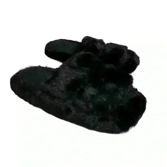 ASOS Women's Black Zion Double Strap Slide Slippers Size 5-6 Casual - Picture 9 of 12